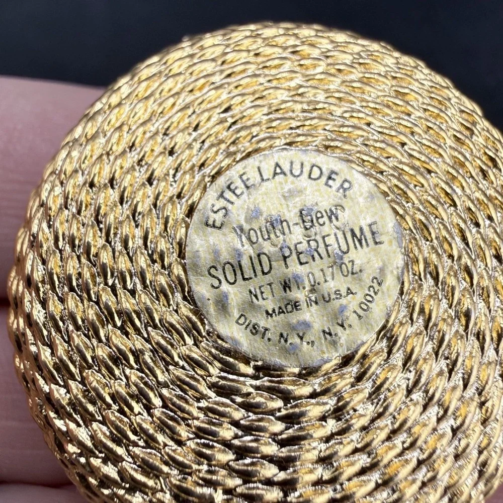 Vintage‎ Estée Lauder Youth Dew Gold Tone